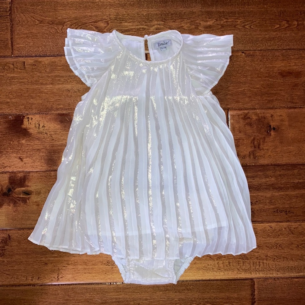 Pleated Accordian Dress